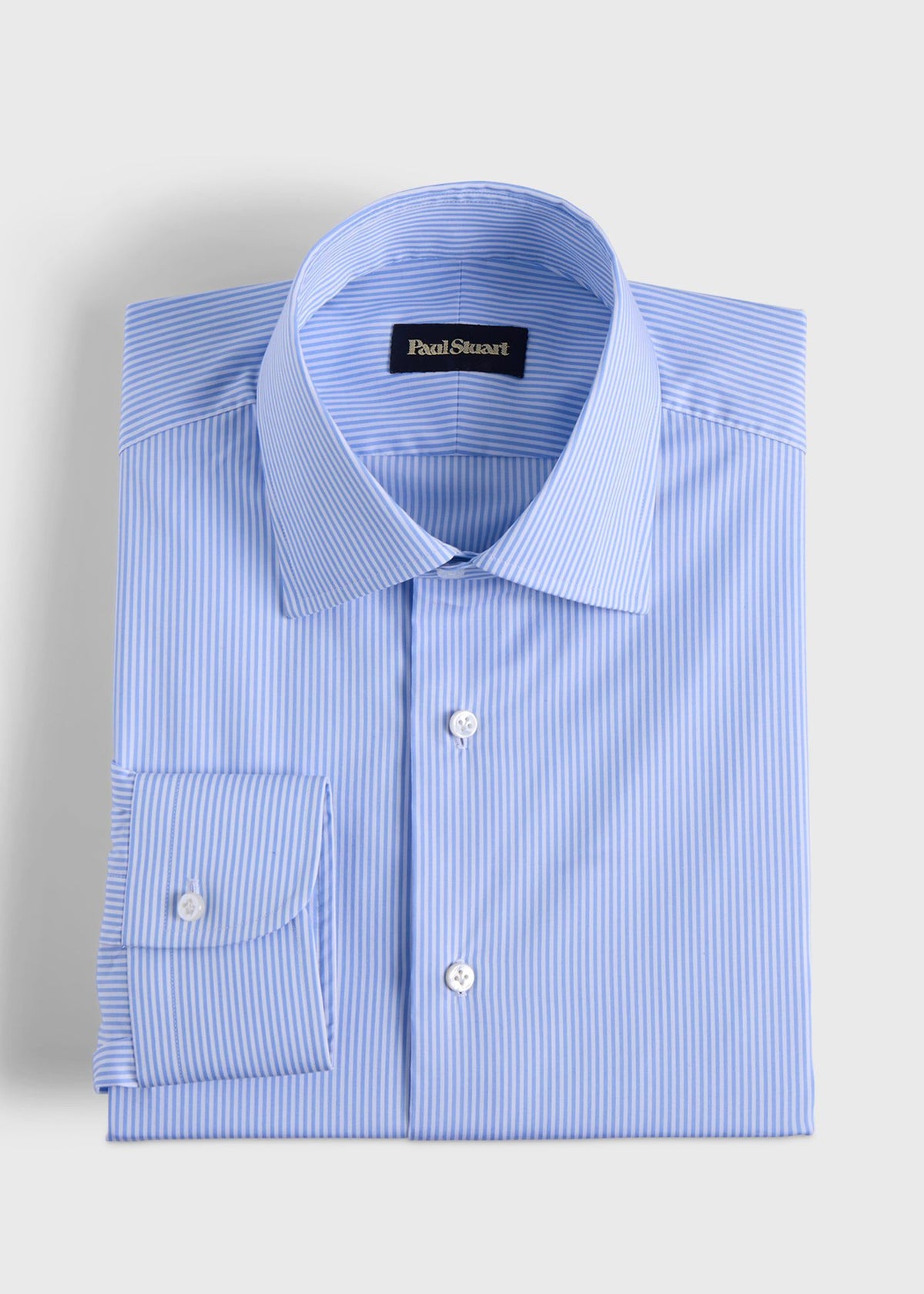 Paul Stuart Premium | Handmade Narrow Bengal Stripe Dress Shirt