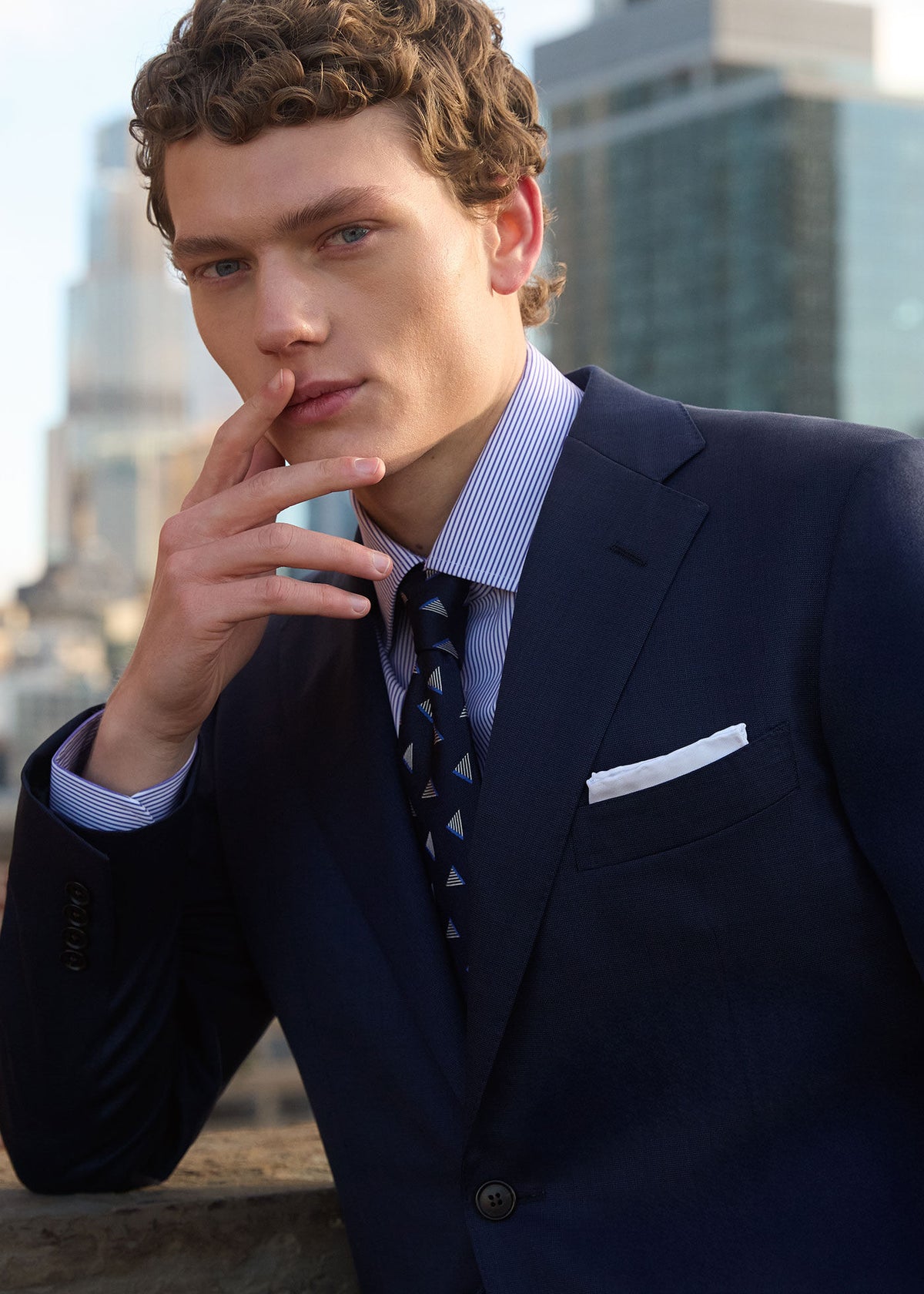 Paul Stuart Trusted | Handmade Micro Stripe Dress Shirt