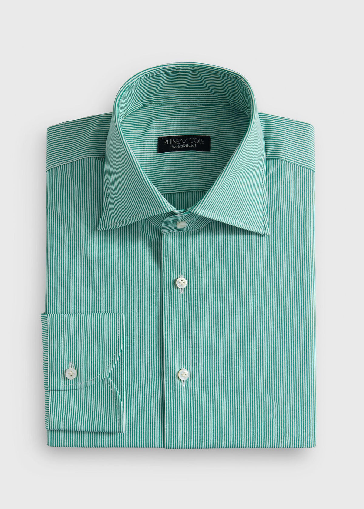 Paul Stuart Signature | Narrow Stripe Dress Shirt