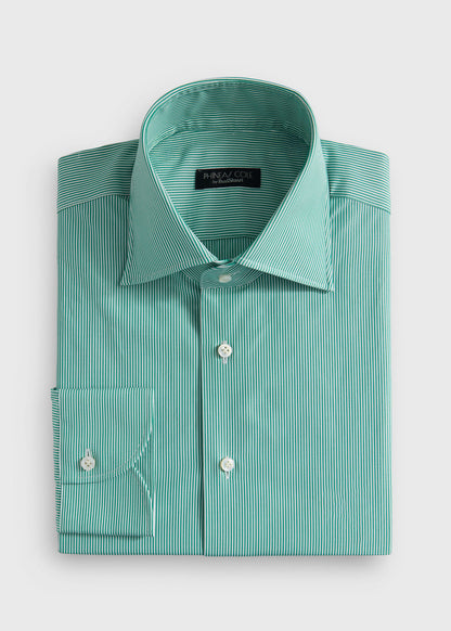 Paul Stuart Signature | Narrow Stripe Dress Shirt