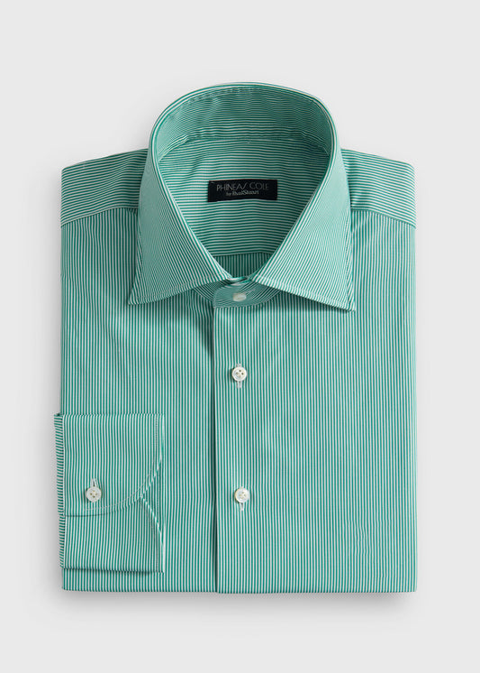 Paul Stuart Signature | Narrow Stripe Dress Shirt