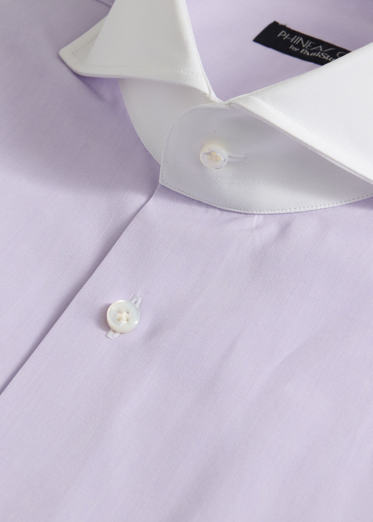 Paul Stuart Popular | Contrast Collar Cotton Dress Shirt