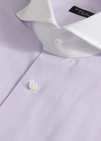 Paul Stuart Popular | Contrast Collar Cotton Dress Shirt