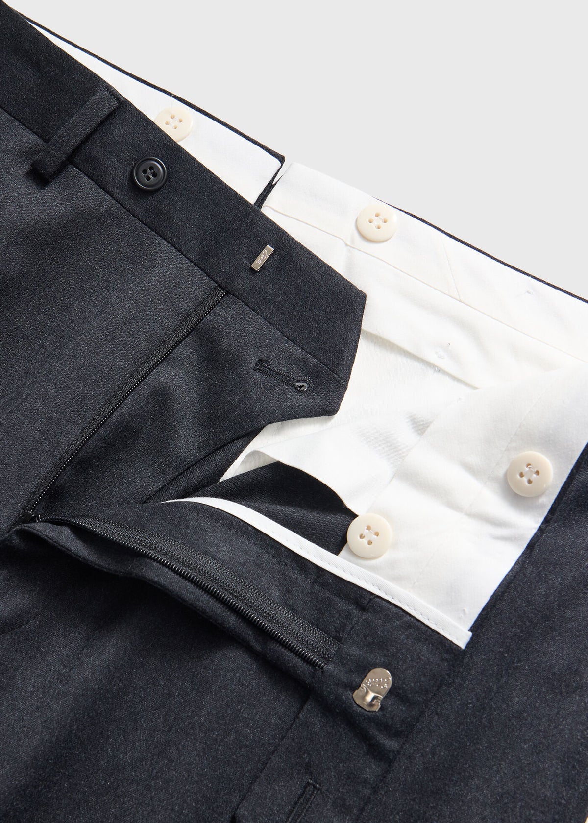 Paul Stuart Trusted | Wool & Cashmere Flannel Trouser