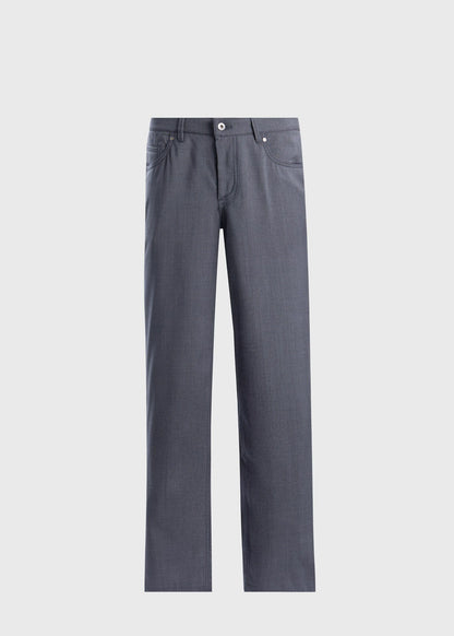 Paul Stuart Discount | Wool Five-Pocket Trouser