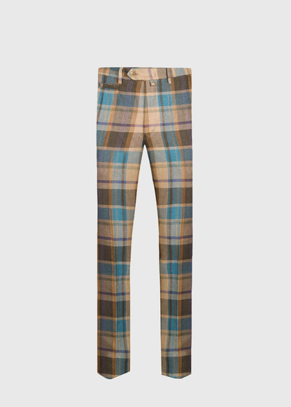 Paul Stuart Great Value | Linen Plaid Dress Trouser