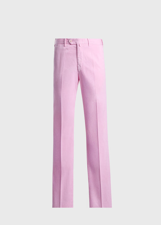 Paul Stuart Sale | Cotton & Silk Garment Dyed Trouser