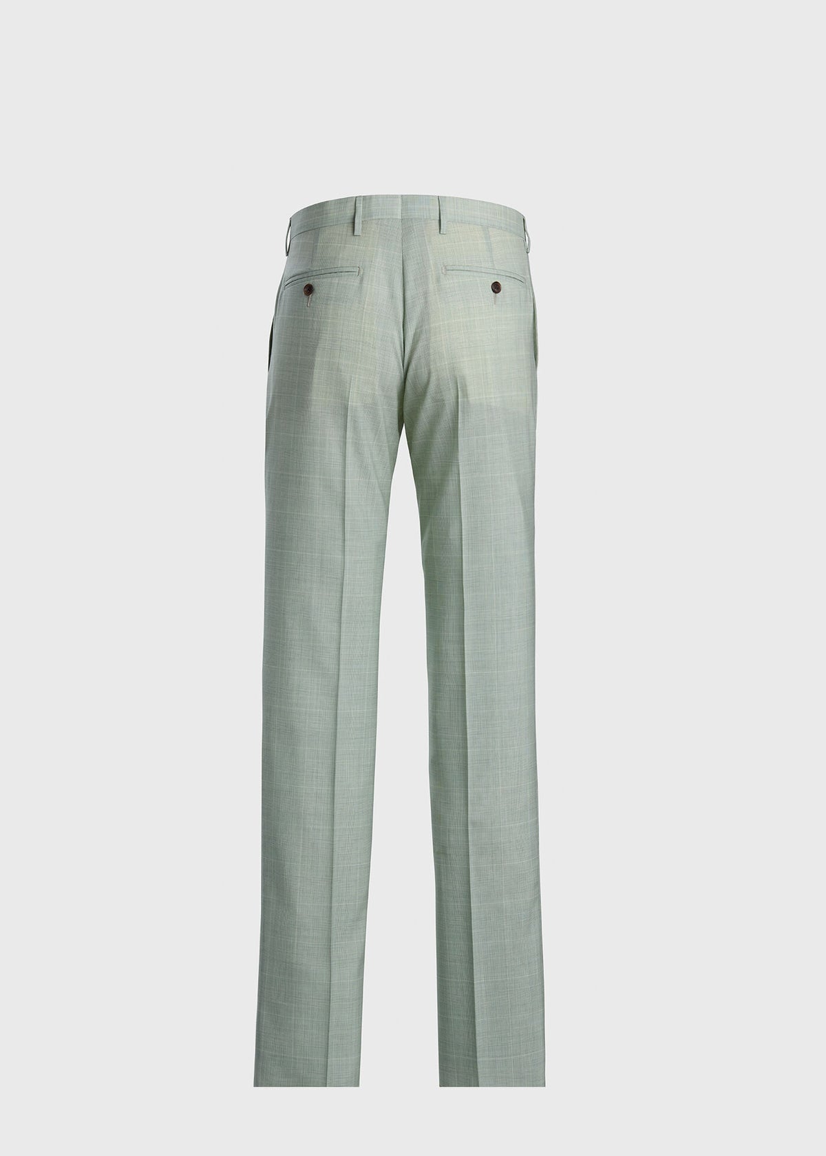 Paul Stuart Discount | Wool Plaid Dress Trouser
