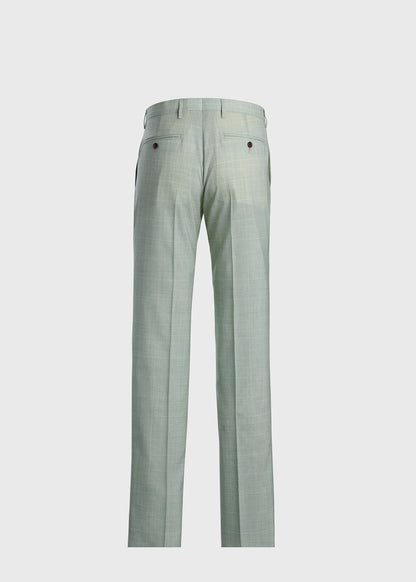Paul Stuart Discount | Wool Plaid Dress Trouser