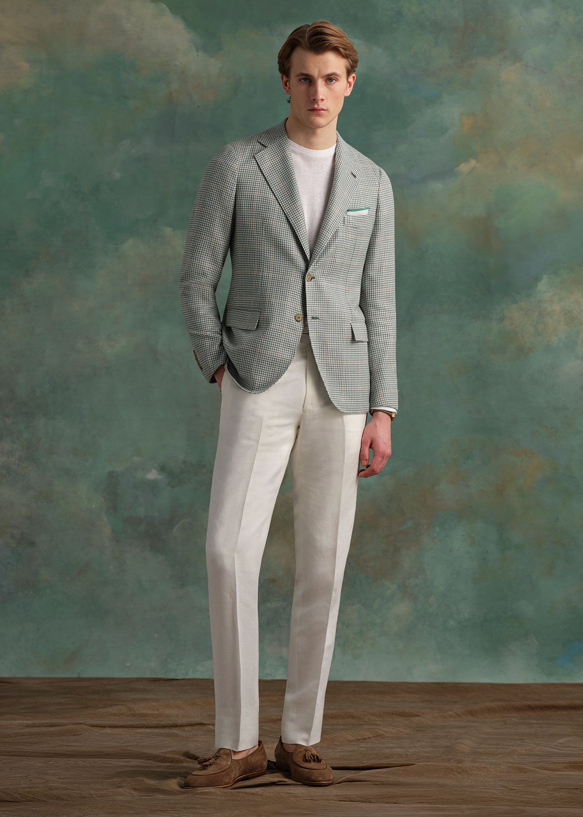 Paul Stuart Popular | Linen Dress Trousers