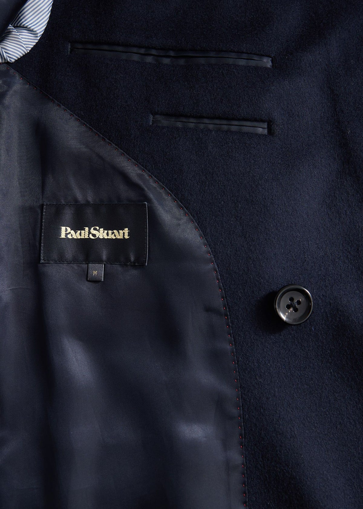 Paul Stuart Sale | Super 170s Double-Breasted Coat