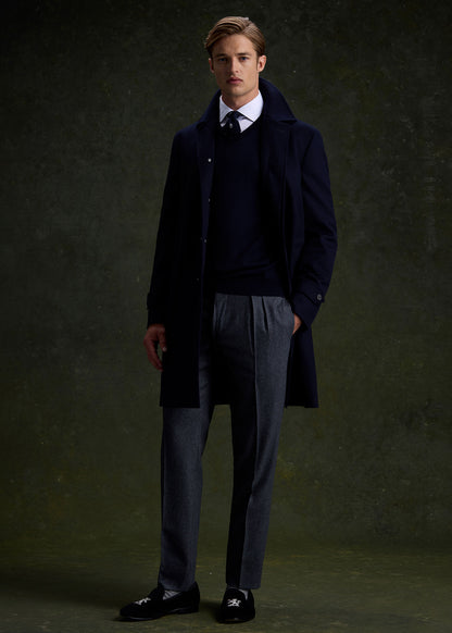 Paul Stuart Recommended | Super 170s Wool Water Repellent Coat
