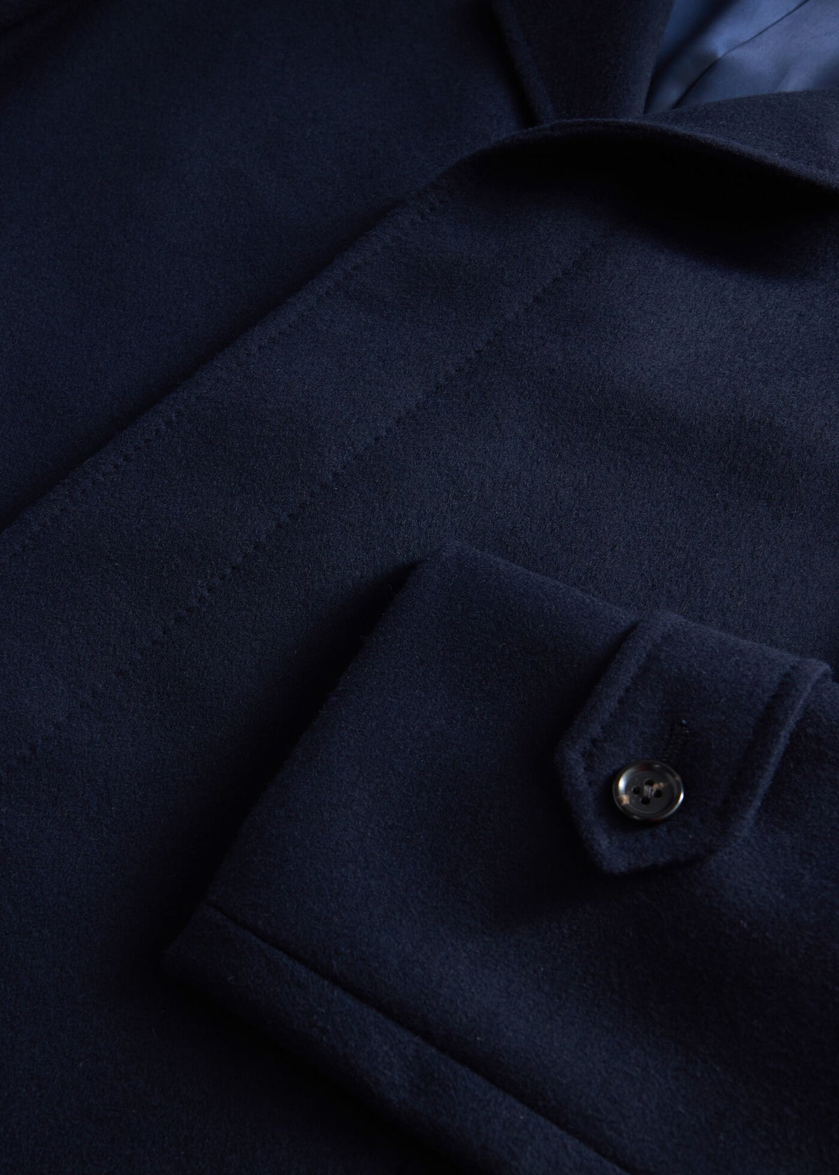 Paul Stuart Recommended | Super 170s Wool Water Repellent Coat