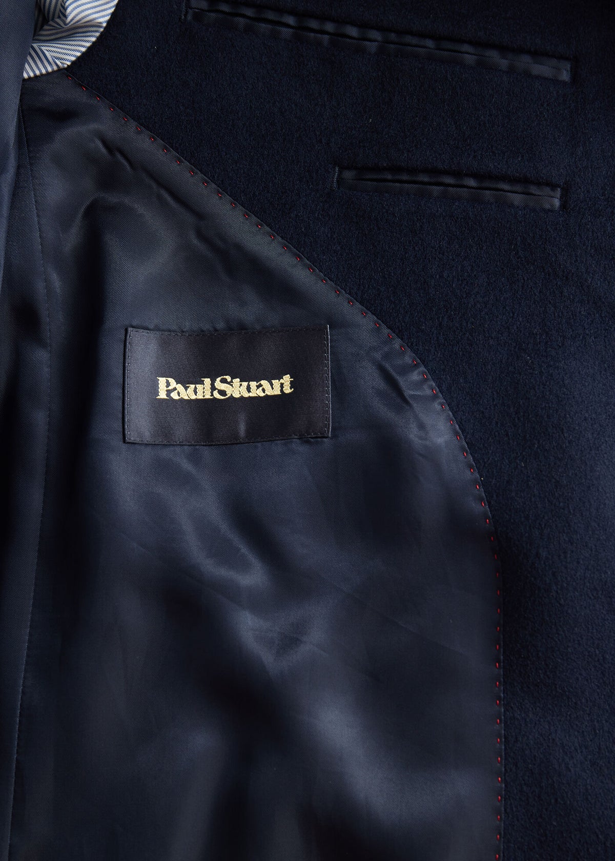 Paul Stuart Recommended | Super 170s Wool Water Repellent Coat