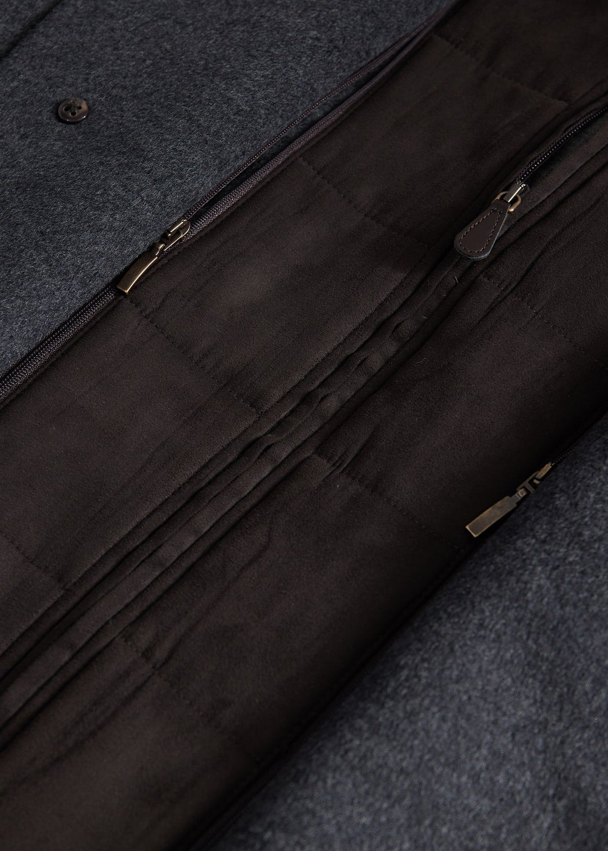Paul Stuart Trending | Wool & Cashmere Overcoat with Gilet