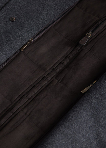 Paul Stuart Trending | Wool & Cashmere Overcoat with Gilet