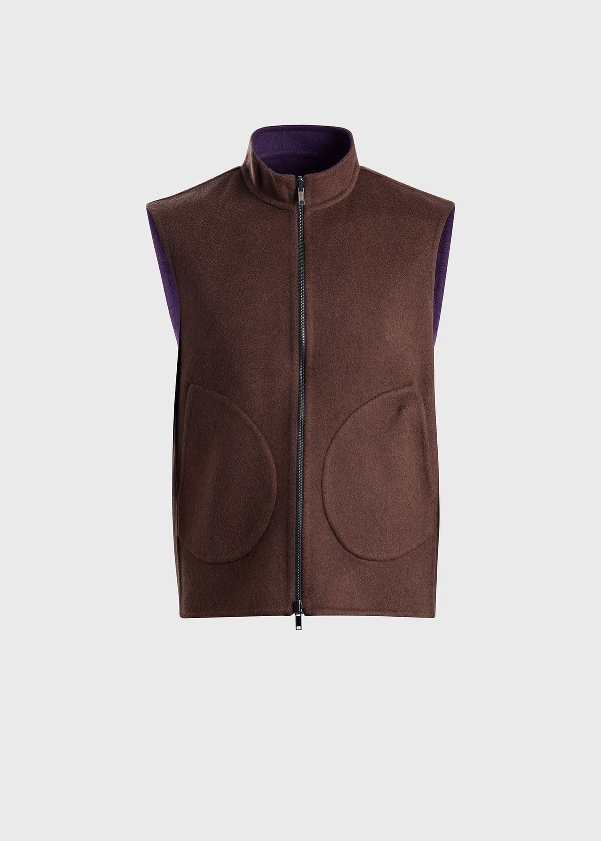 Paul Stuart New | Double Faced Cashmere Reversible Vest