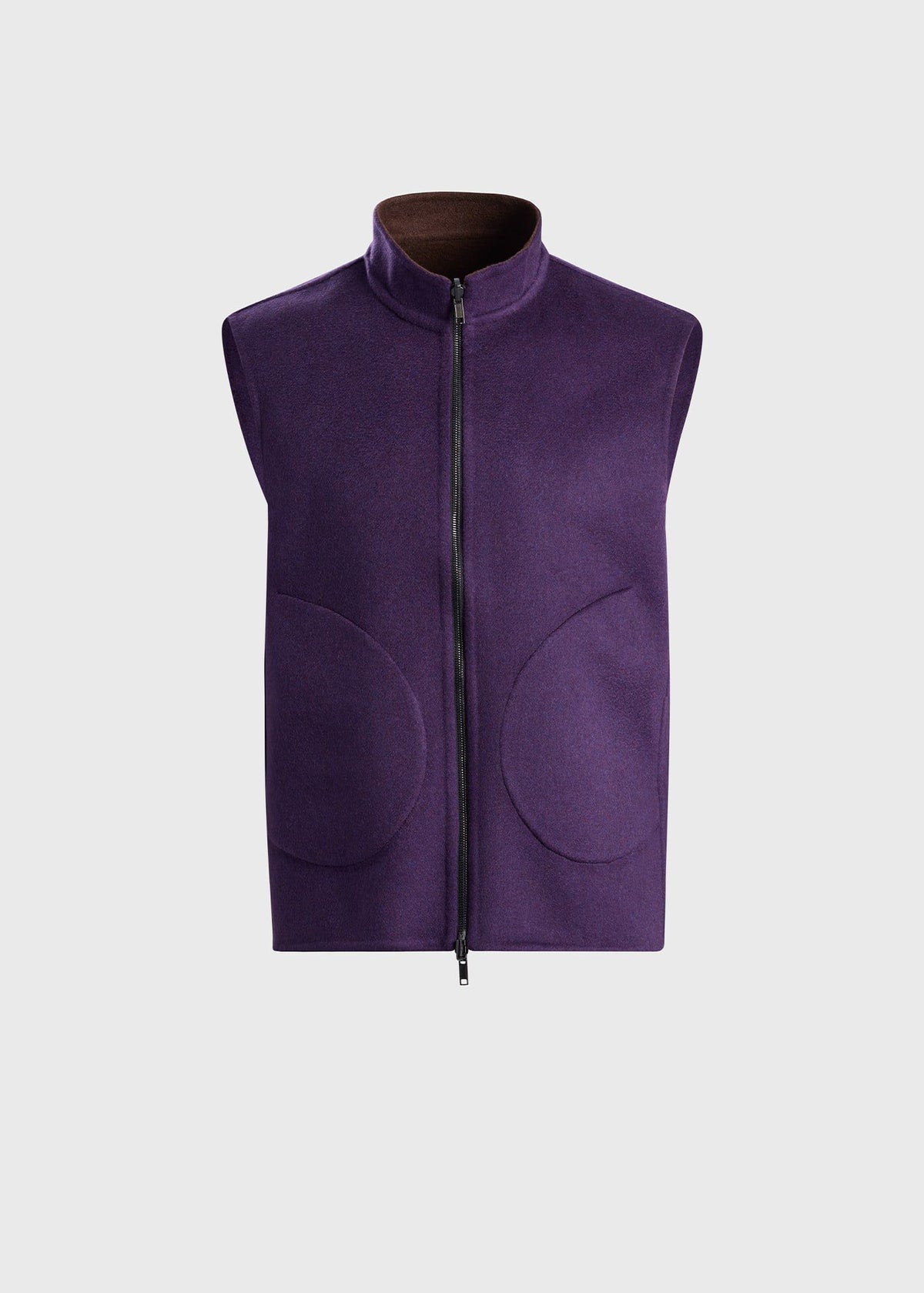 Paul Stuart New | Double Faced Cashmere Reversible Vest