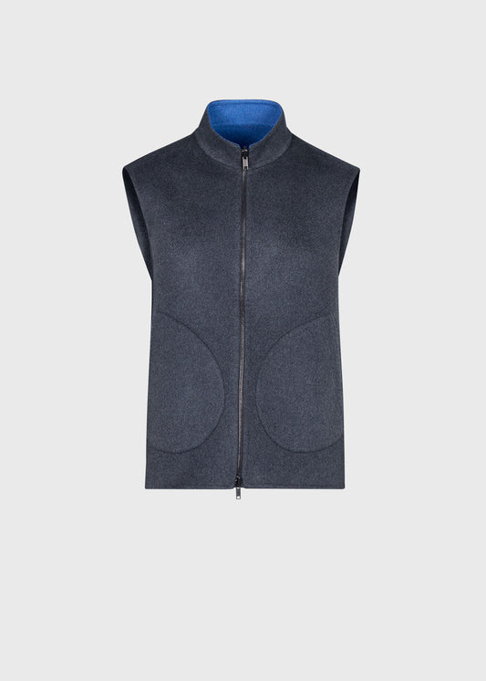 Paul Stuart Best Price | Reversible Cashmere Vest