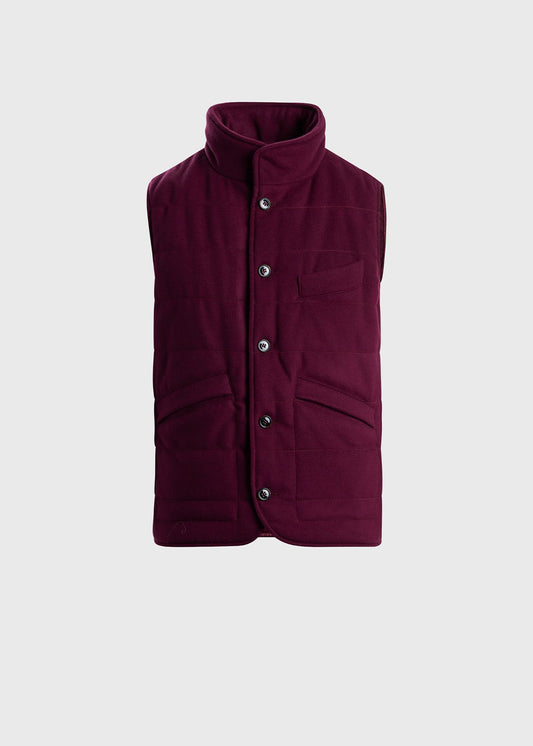 Paul Stuart Exclusive | Wool & Cashmere Quilted Vest