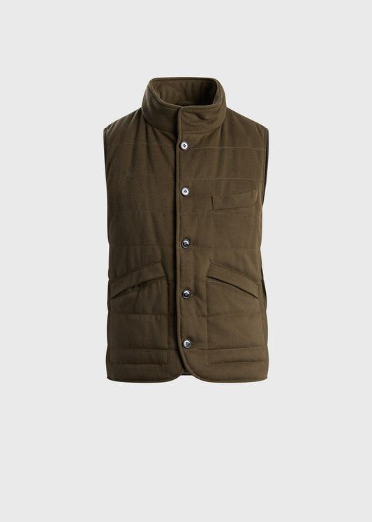Paul Stuart Smart Buy | Wool & Cashmere Quilted Vest