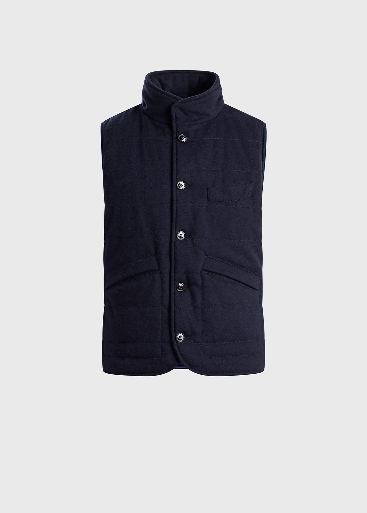 Paul Stuart New | Wool & Cashmere Quilted Vest