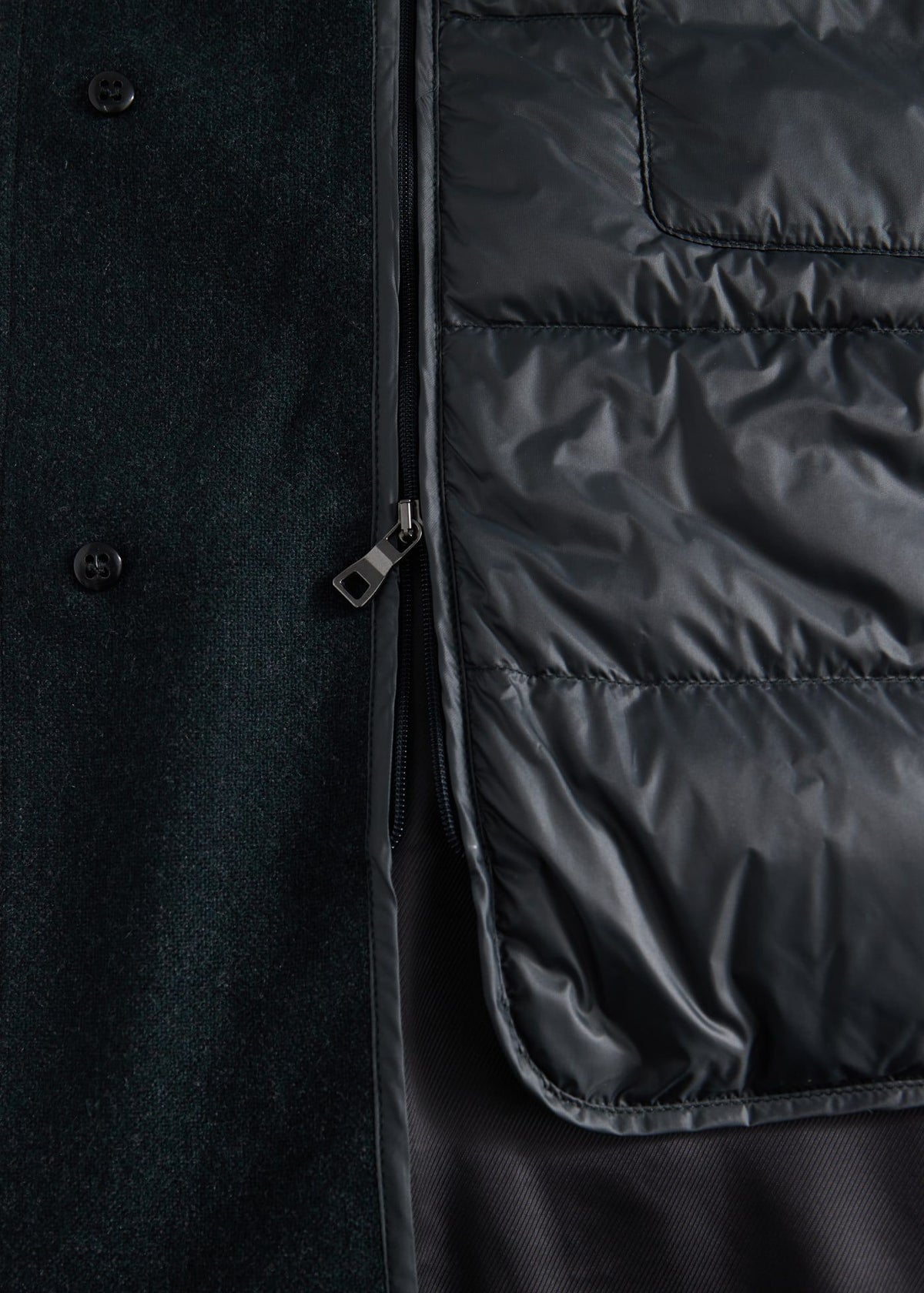 Paul Stuart Trending | Cashmere Coat with Detachable Down Jacket