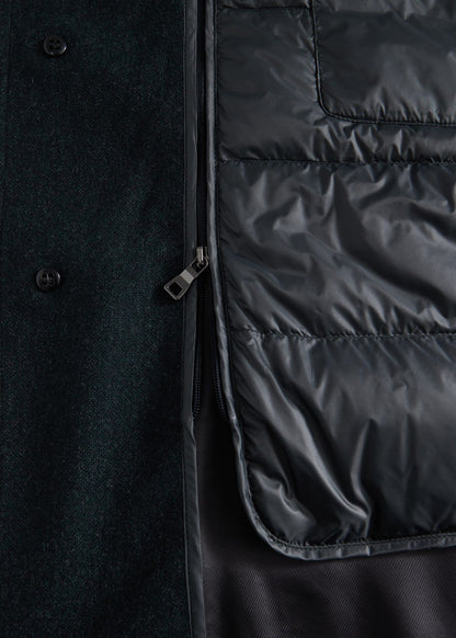 Paul Stuart Trending | Cashmere Coat with Detachable Down Jacket