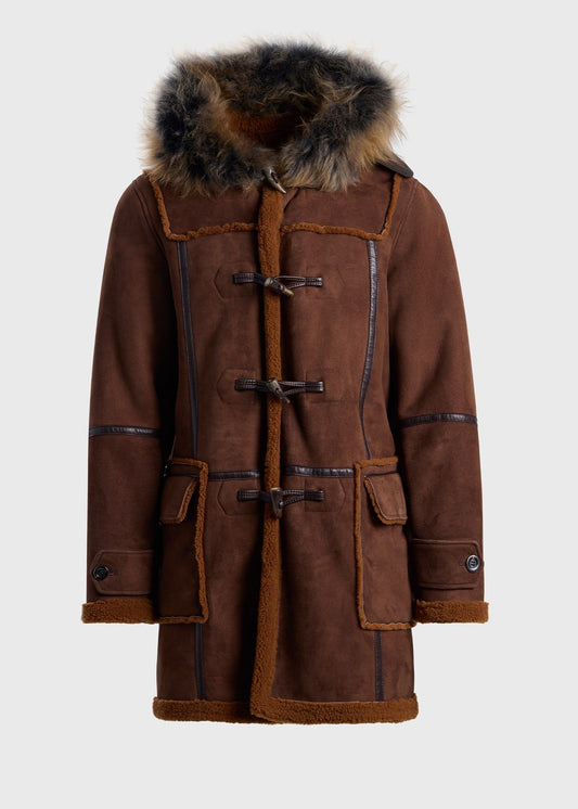 Paul Stuart Latest | Shearling Toggle Coat