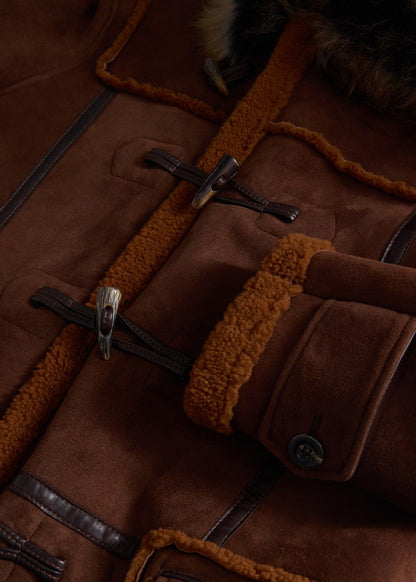 Paul Stuart Latest | Shearling Toggle Coat