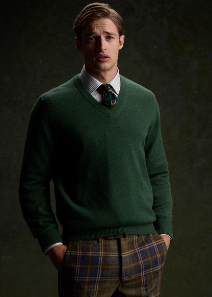 Paul Stuart Essential | Classic Cashmere V-Neck Sweater