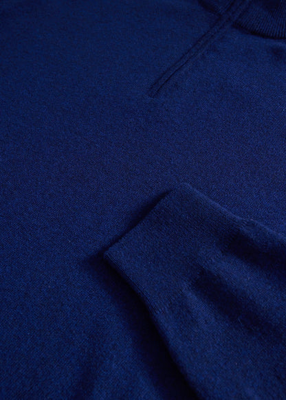 Paul Stuart Latest | Essential Cashmere Quarter Zip Sweater