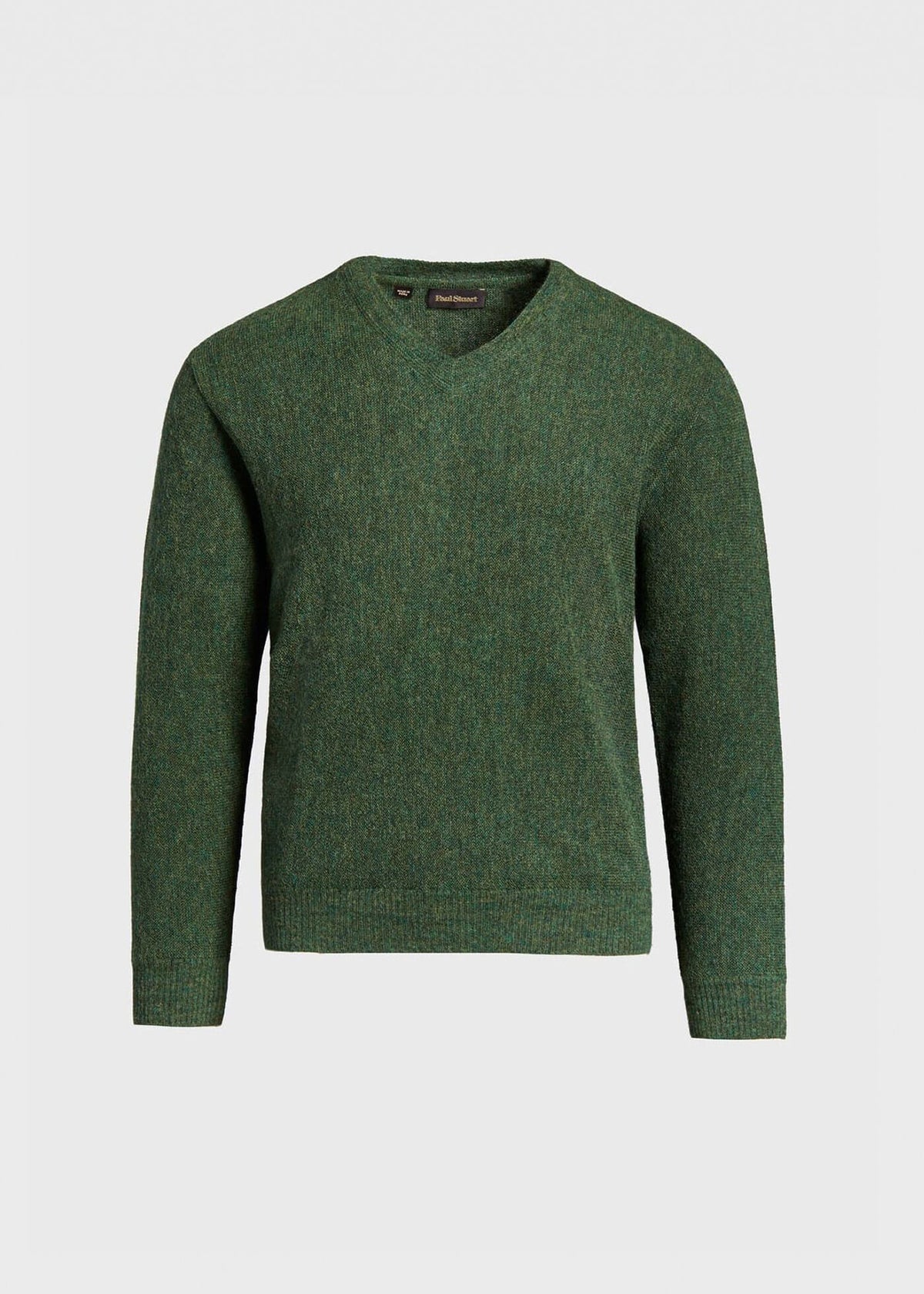Paul Stuart Trending | Classic Alpaca Links V-Neck Sweater