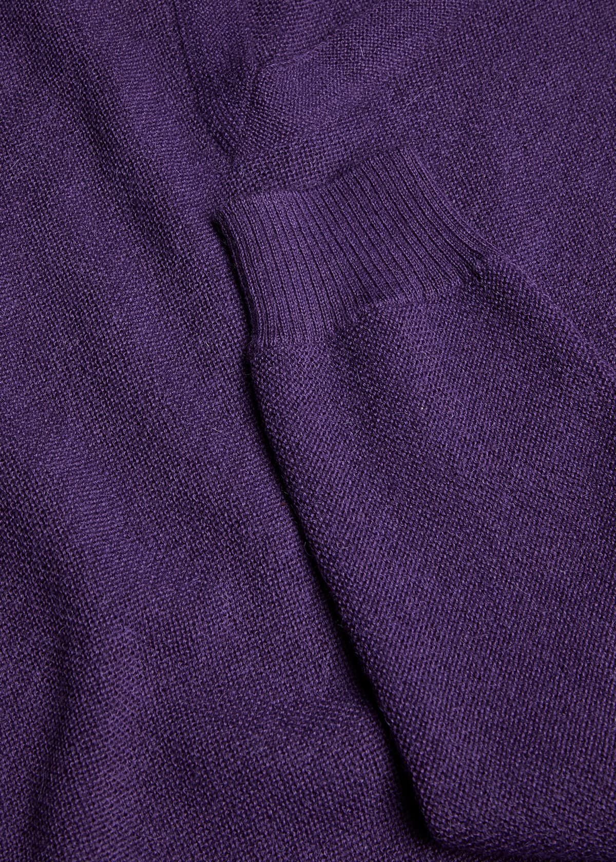 Paul Stuart Signature | Classic Alpaca Links V-Neck Sweater