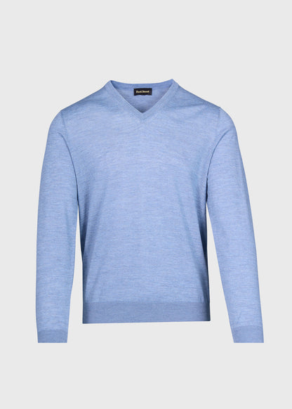 Paul Stuart Recommended | Essential Merino Wool V-neck Sweater