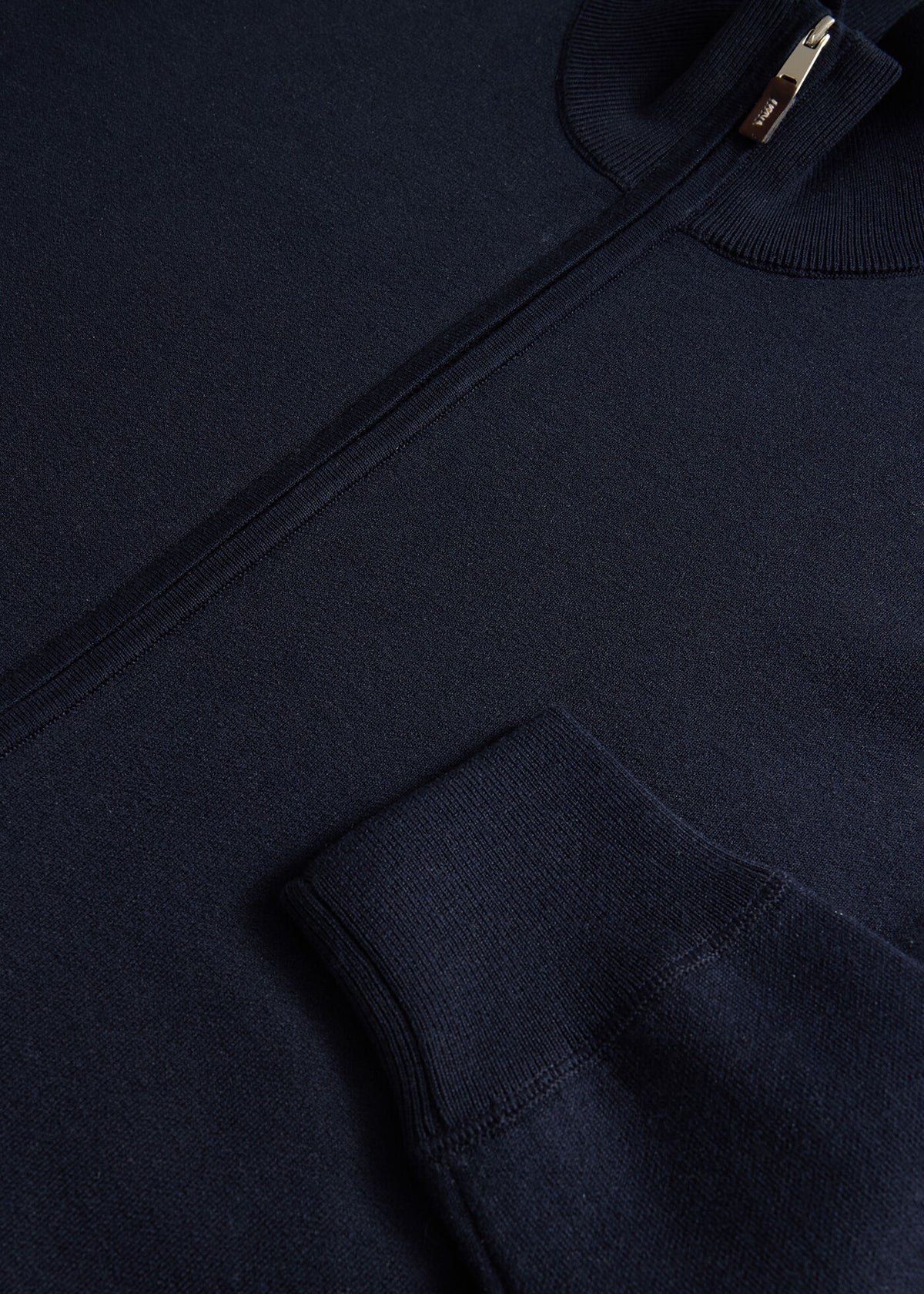 Paul Stuart Featured | Silk & Cotton Full Zip Cardigan