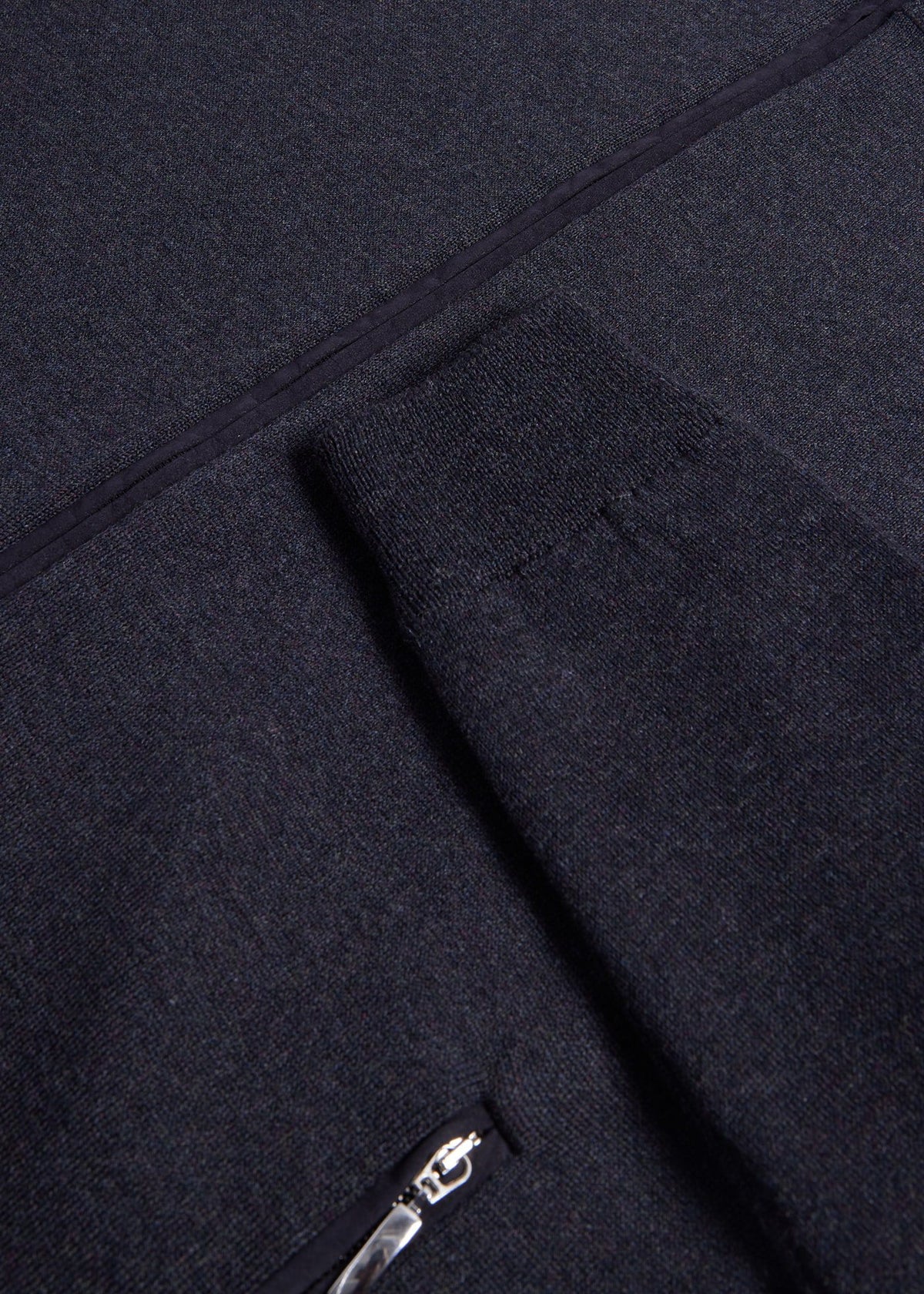 Paul Stuart Top Pick | Wool Jersey Zip Cardigan