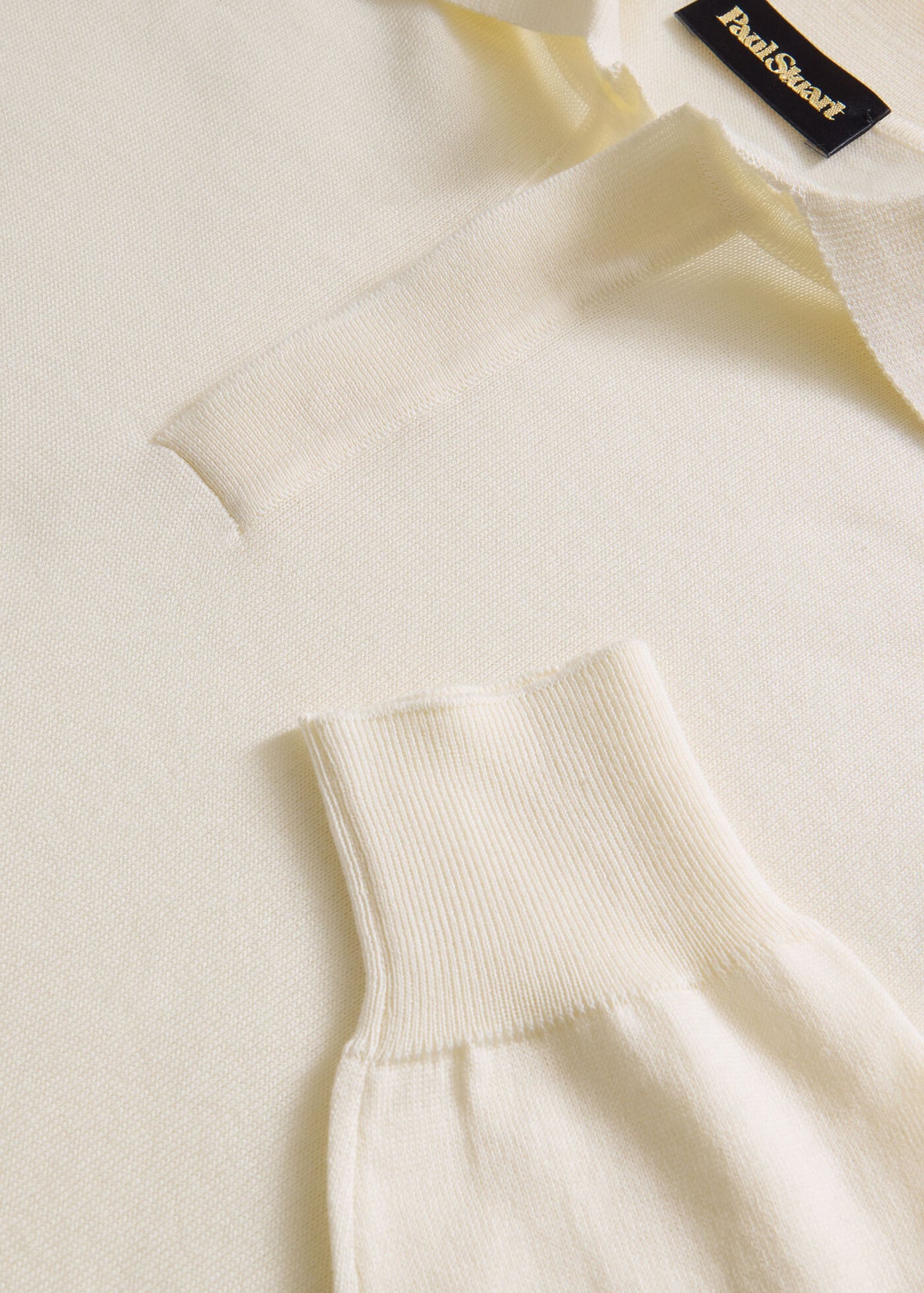 Paul Stuart New | Organic Cotton Long Sleeve Polo