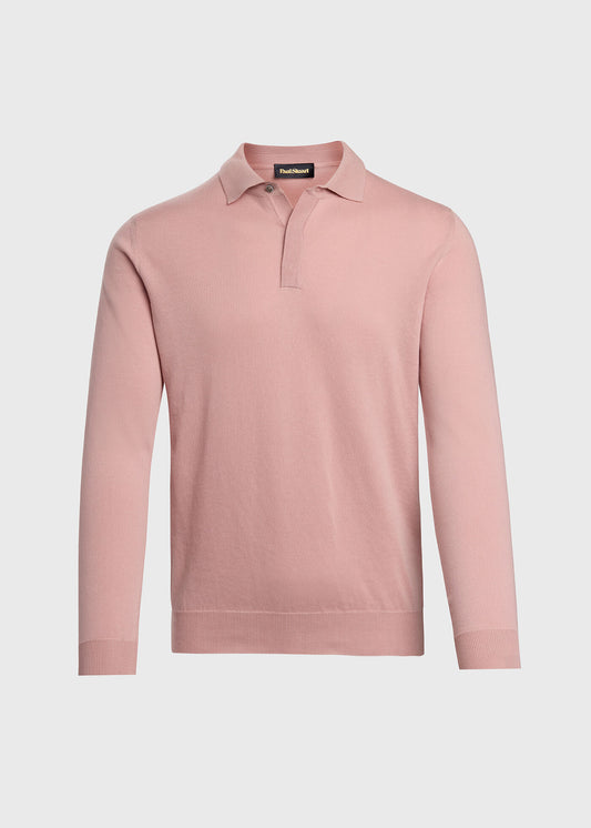 Paul Stuart Value | Organic Cotton Long Sleeve Polo