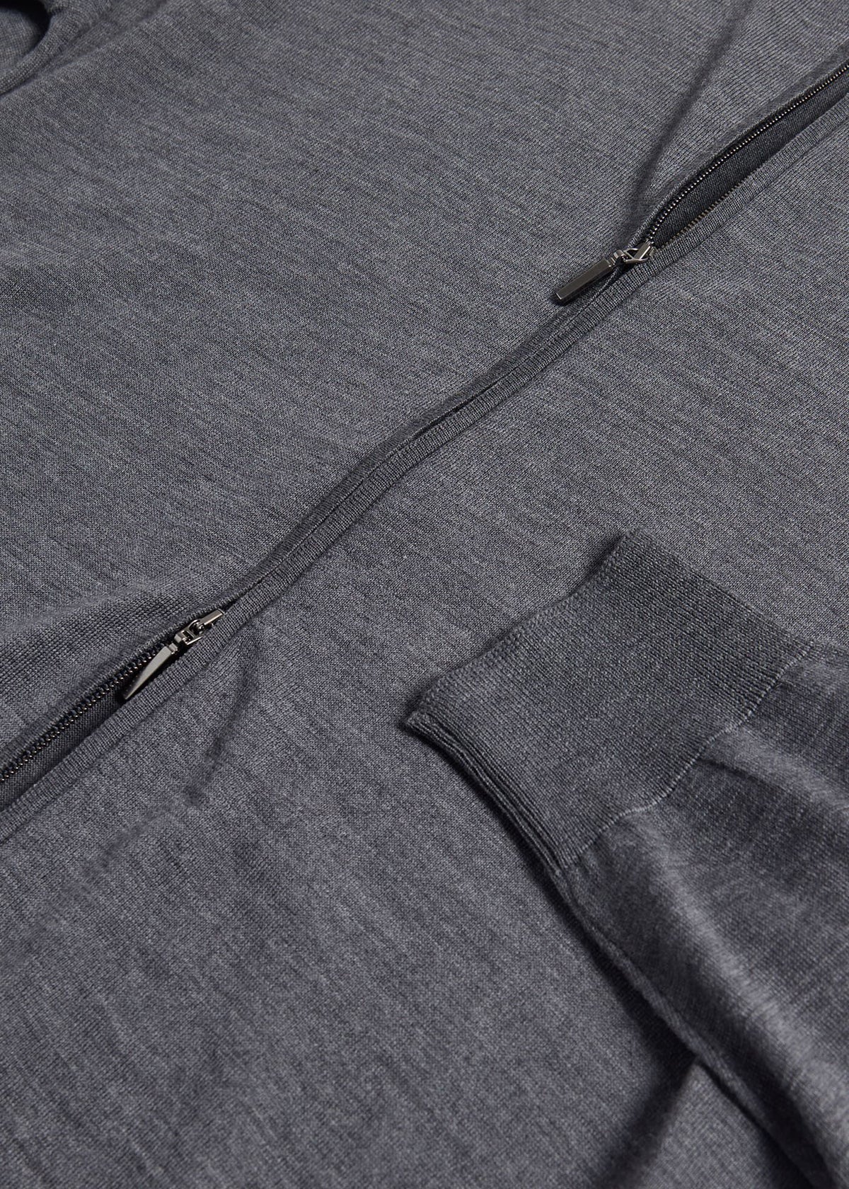 Paul Stuart Great Value | Essential Merino Wool Zip Cardigan