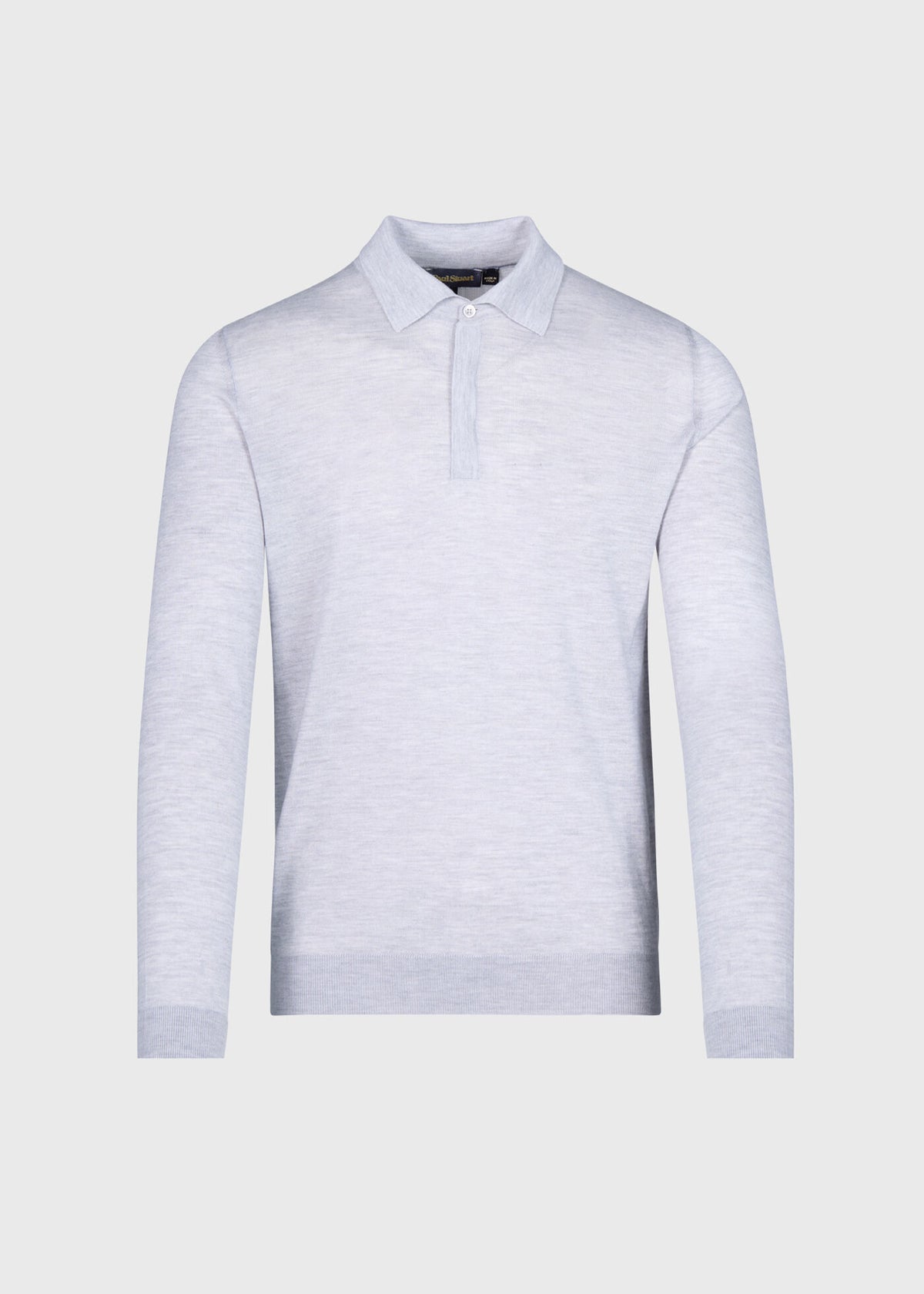 Paul Stuart Signature | Cashmere & Silk Long Sleeve Polo