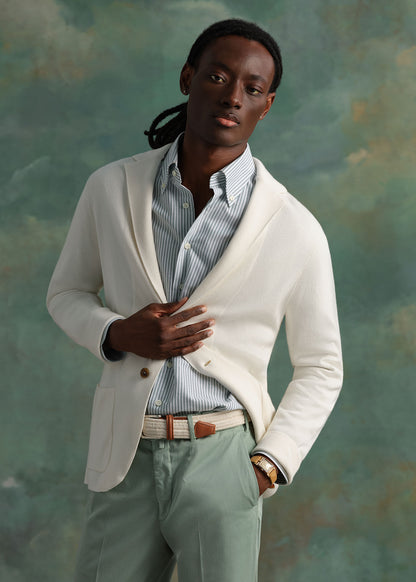 Paul Stuart Recommended | Single Breasted Knit Blazer