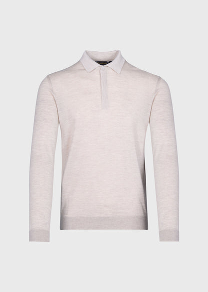 Paul Stuart Everyday | Cashmere & Silk Long Sleeve Polo