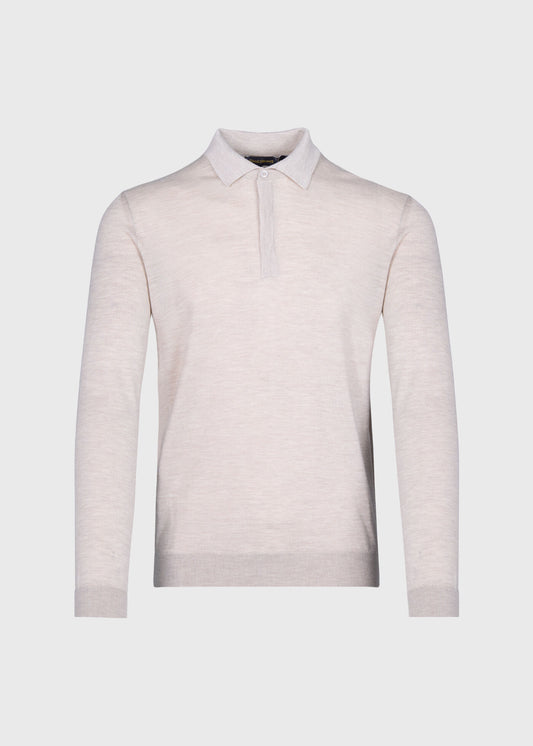 Paul Stuart Everyday | Cashmere & Silk Long Sleeve Polo