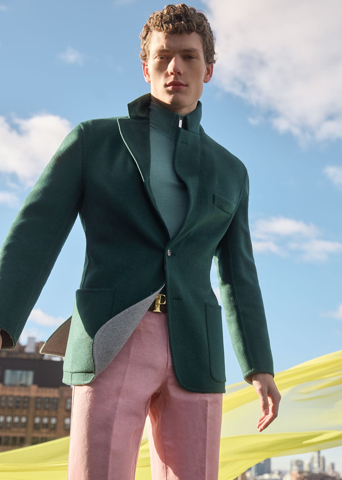 Paul Stuart Everyday | Cashmere & Silk Quarter Zip Pullover