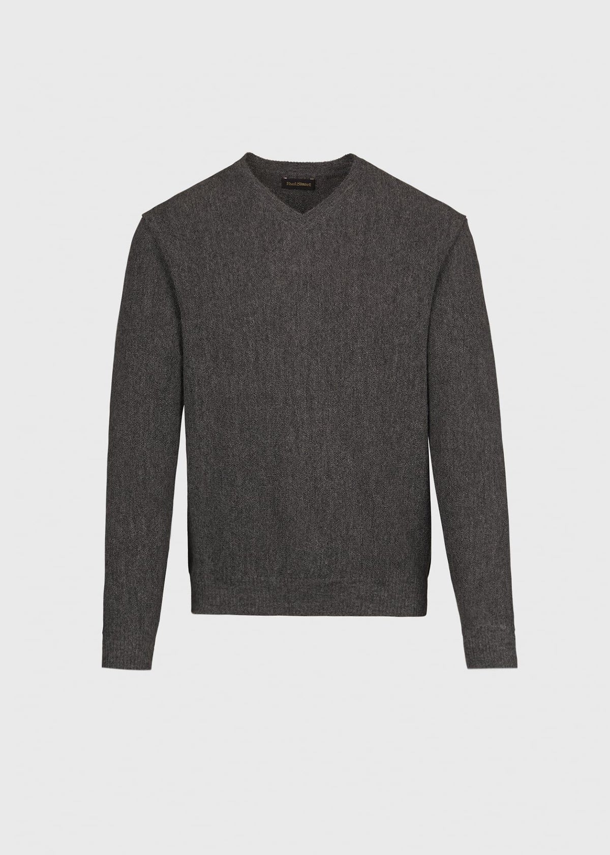 Paul Stuart Everyday | Classic Alpaca Links V-Neck Sweater