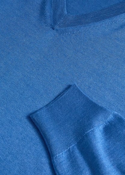 Paul Stuart Hot Sale | Silk & Cashmere V-Neck Sweater