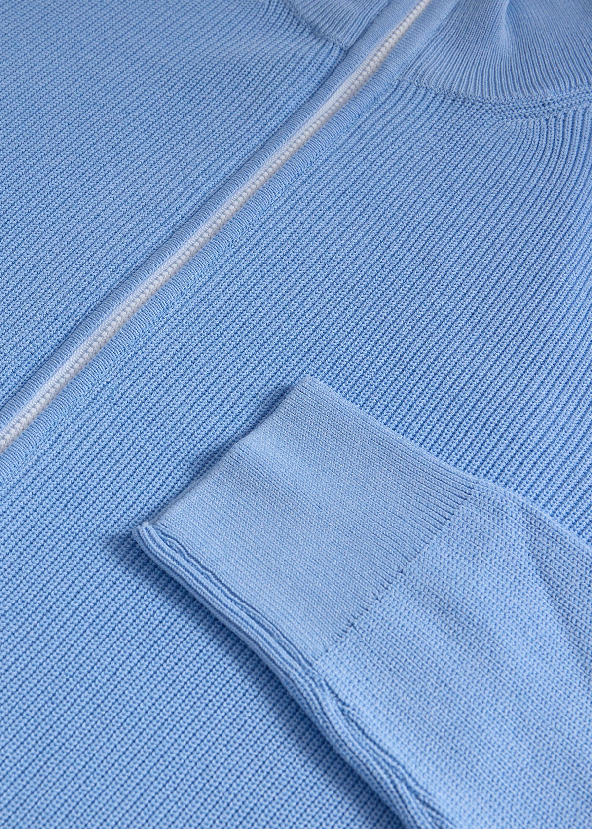 Paul Stuart Essential | Ribbed Full Zip Cardigan