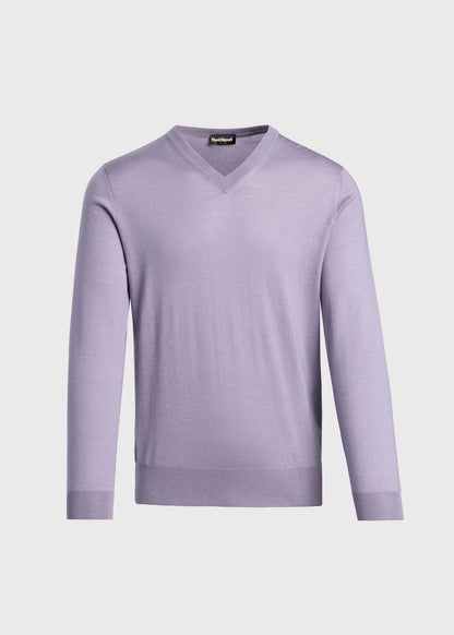 Paul Stuart Great Value | Silk & Cashmere V-Neck Sweater
