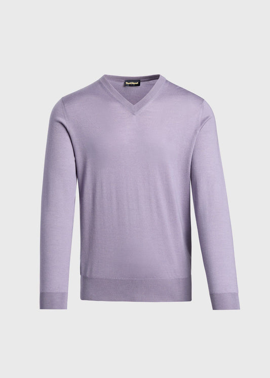 Paul Stuart Great Value | Silk & Cashmere V-Neck Sweater